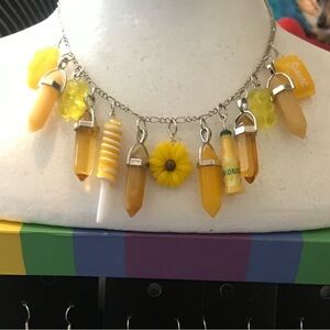 Crystal Charm Necklace